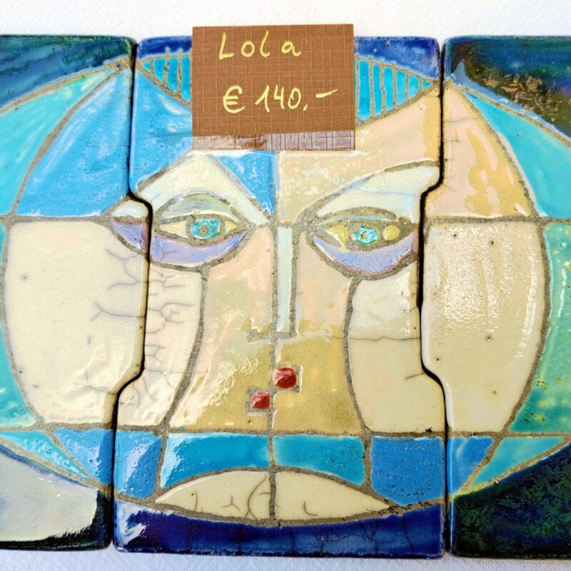 Raku - Tischbilder "Lola"